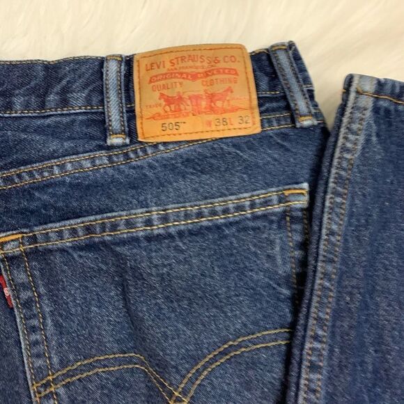 Men's Levi's 505 Jeans 38/32 - Picture 4 of 7